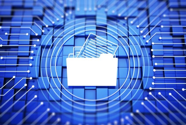 書類フォルダー MWOと旧POLOの違いやフィリピン人雇用手続きを解説する記事向けの資料管理イメージ。デジタル書類の概念図。